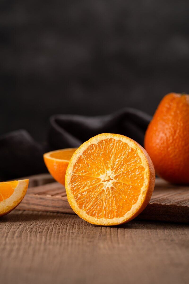 Orange as a substitute for grapefruit.