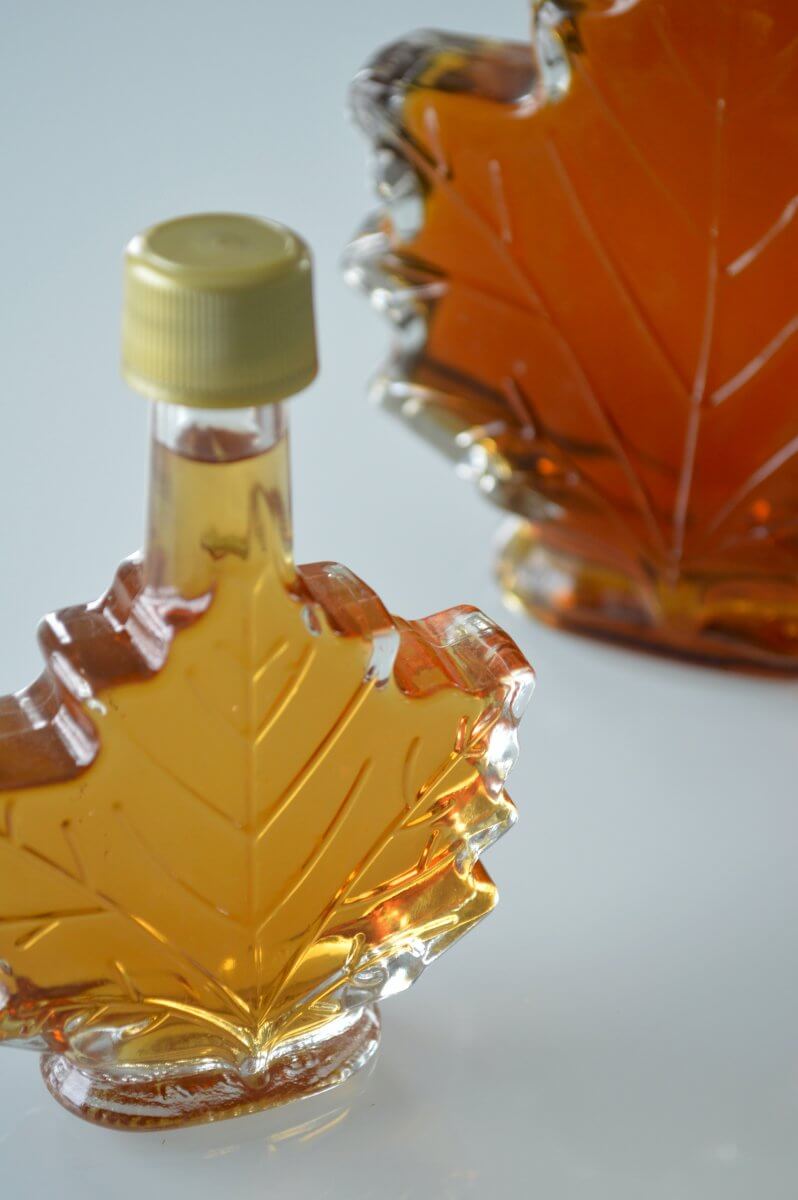 Maple syrup as a substitute for agave nectar.