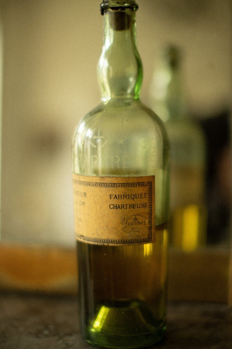 Chartreuse liqueur as a substitute for Benedictine liqueur. 