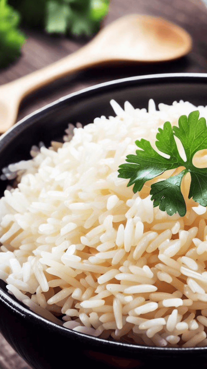 Rice as a substitute for quinoa.