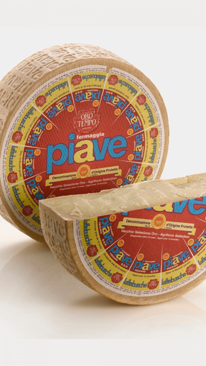 Piave cheese as a substitute for Romano Cheese.