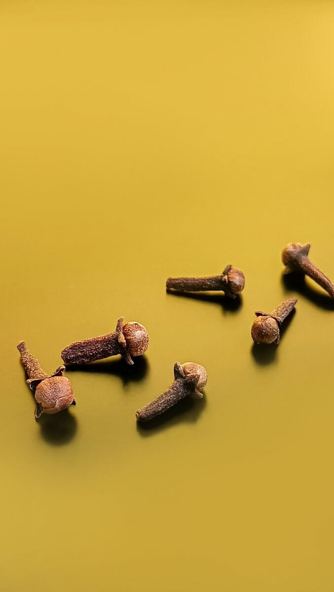 Cloves as a substitute for mace.