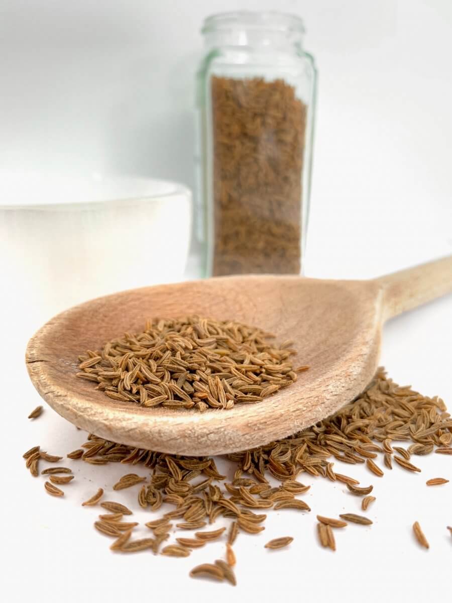 Caraway seed as a substitute for mustard seed.