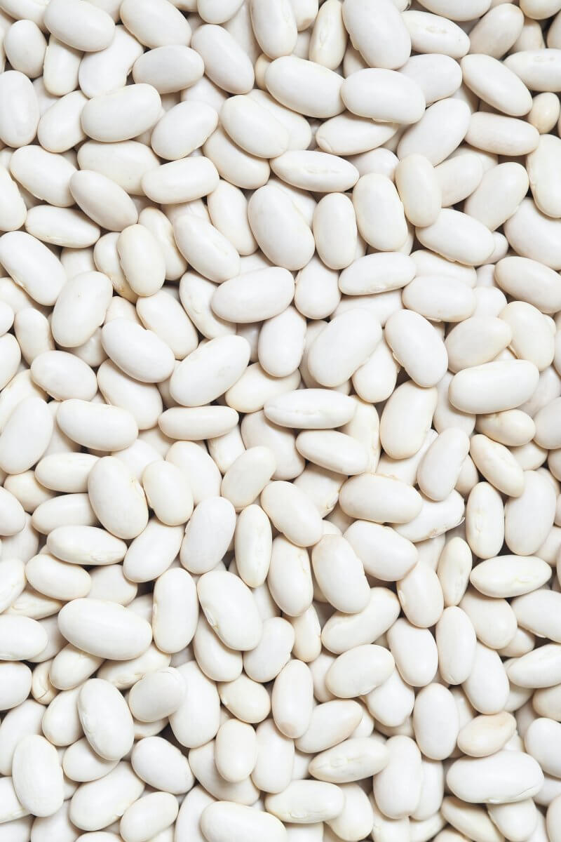 White beans as a substitute for kidney beans.