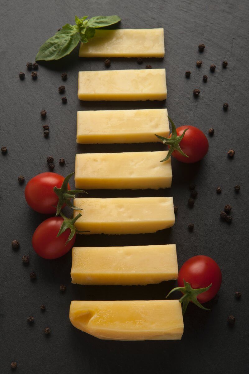Cheddar cheese as a substitute for Romano Cheese.