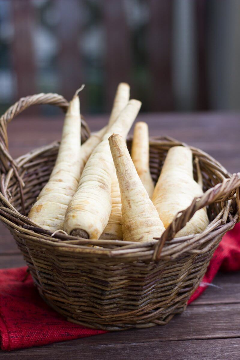 Parsnips as a substitute for beet.
