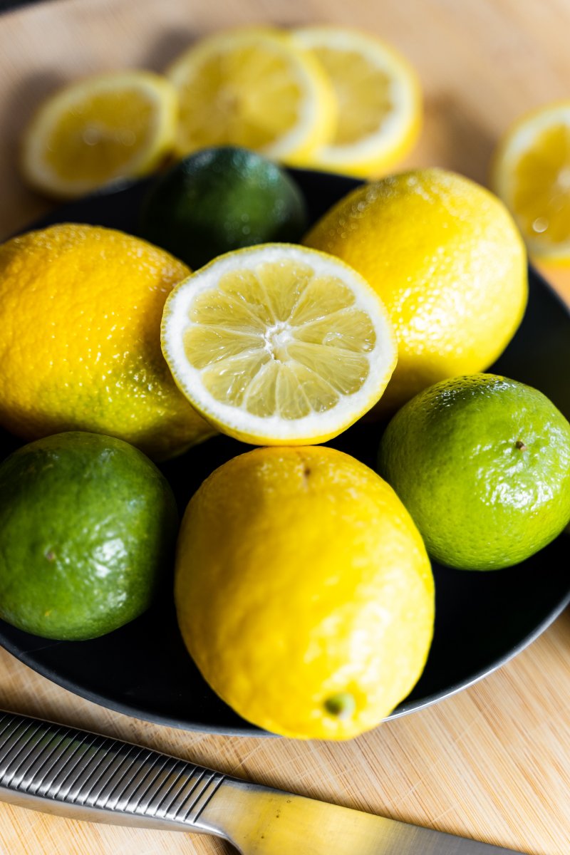 Lemon and limes.