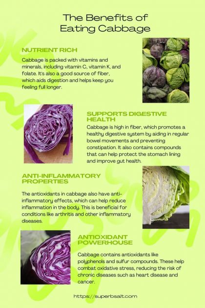Cabbage Pintrest & Infographic 