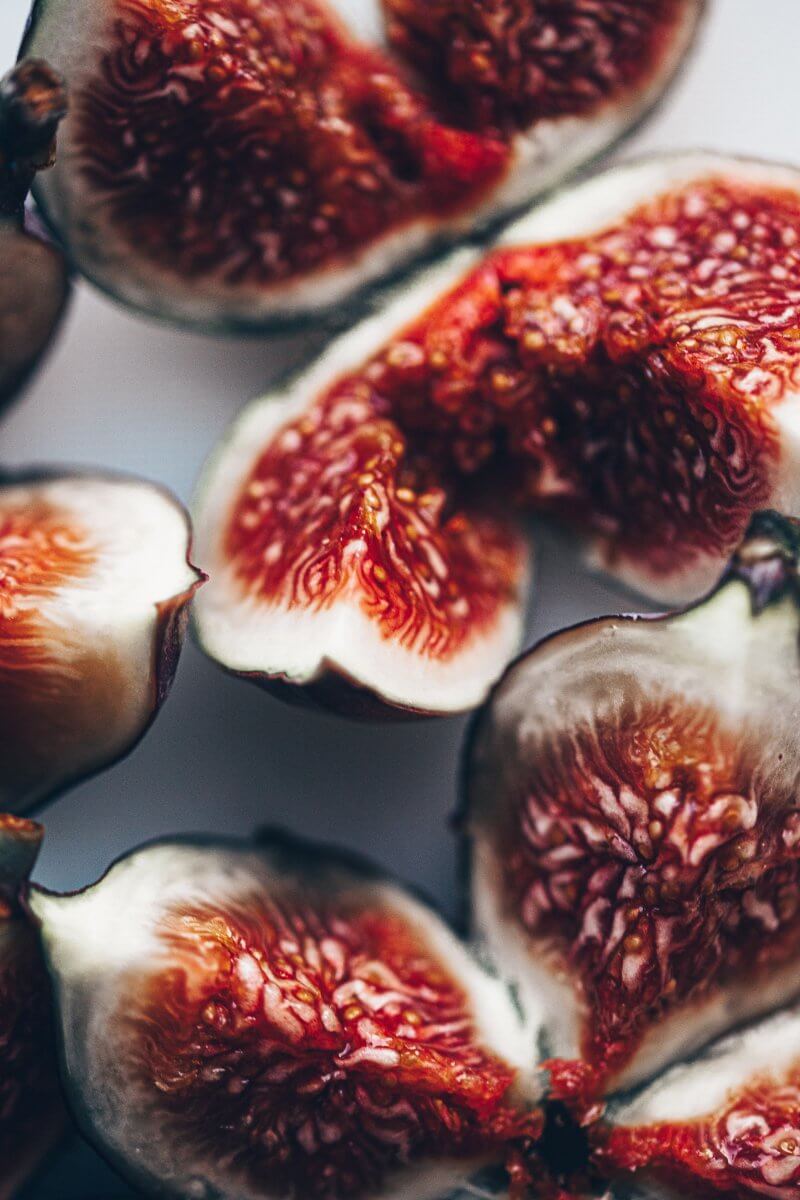 Fresh figs as a substitute for dates.