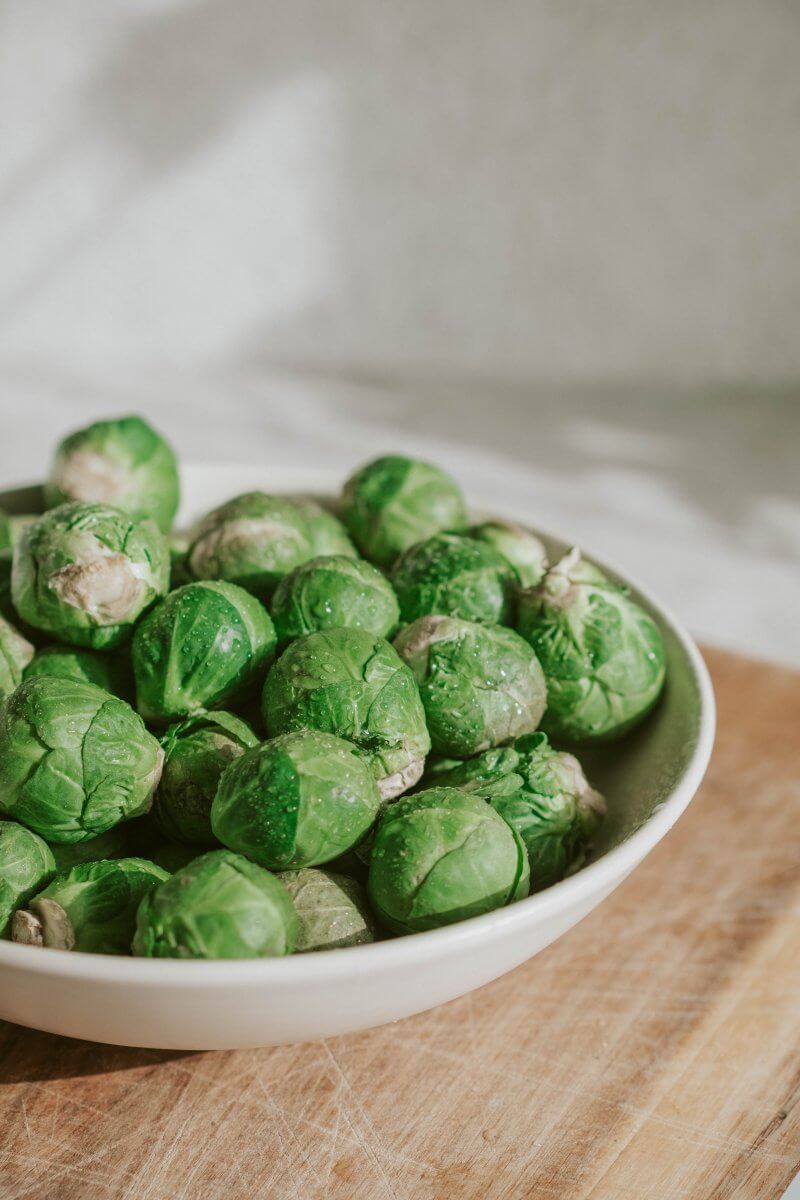 Brussels Sprouts as a substitute for cabbage.