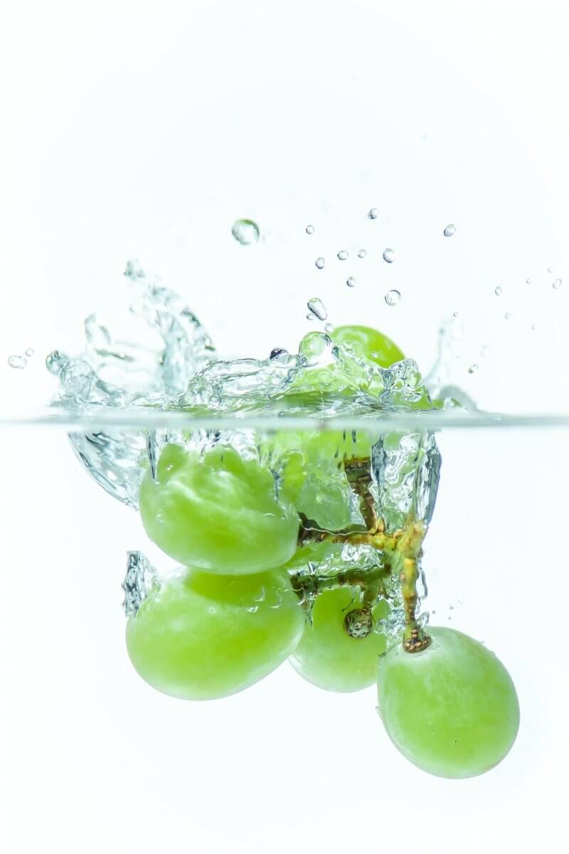 White grapes as a substitute for Brandy.