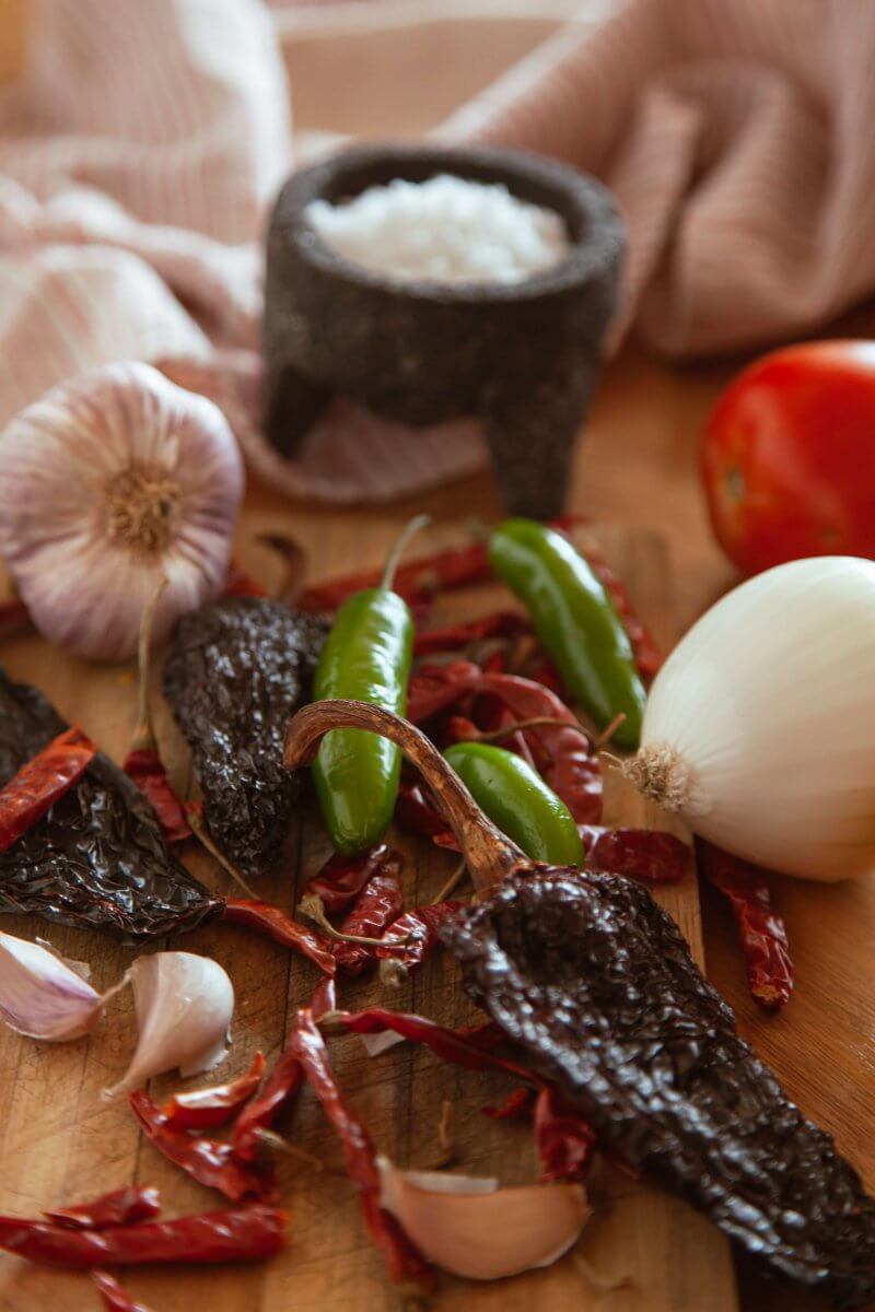 Chipotle peppers in adobo sauce as a substitute for adobo sauce.