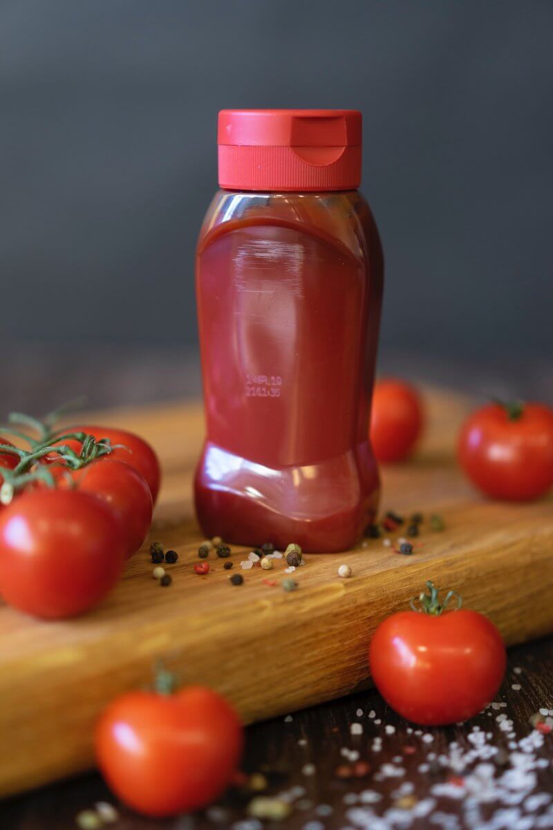 Ketchup as a salsa substitute