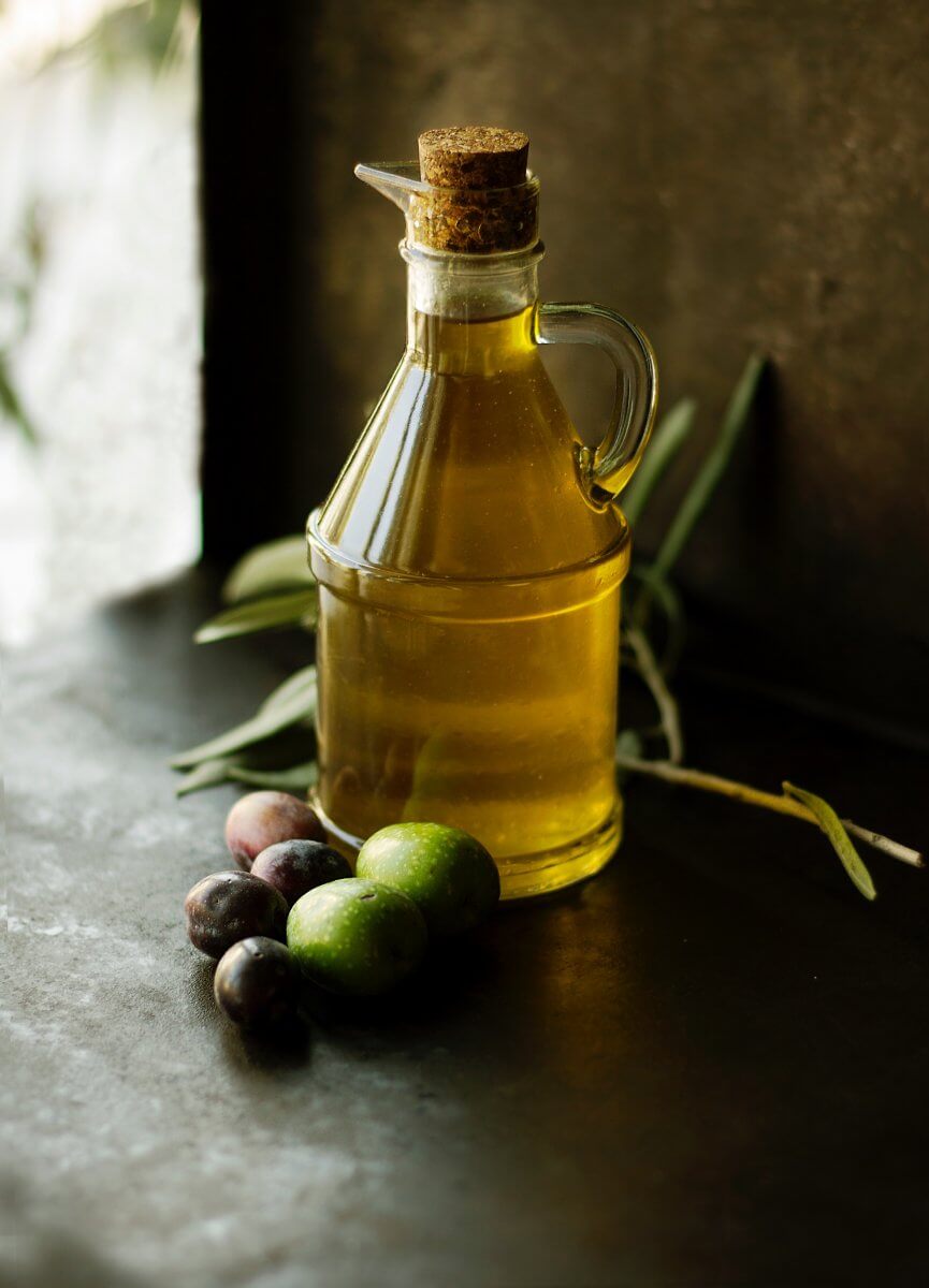 Olive oil as a substitute for duck fat.