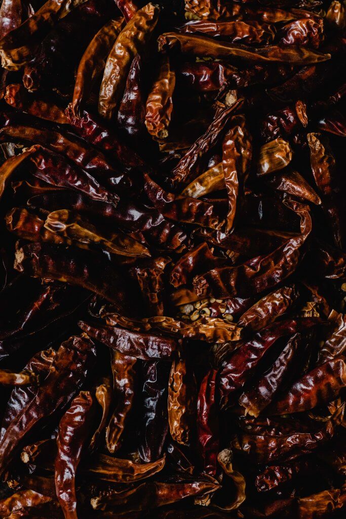 Ancho peppers chiles