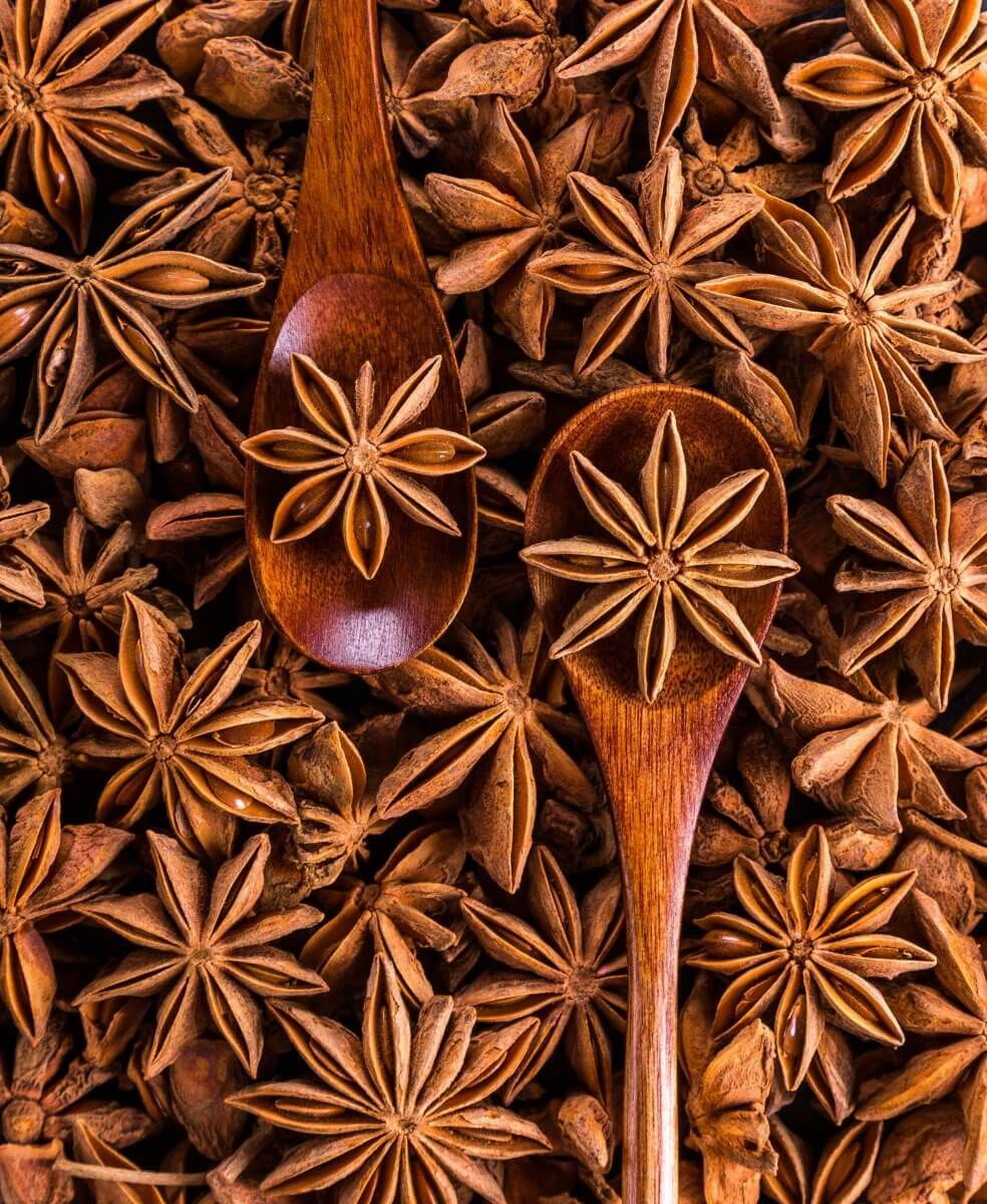 Star anise as a cloves substitute.