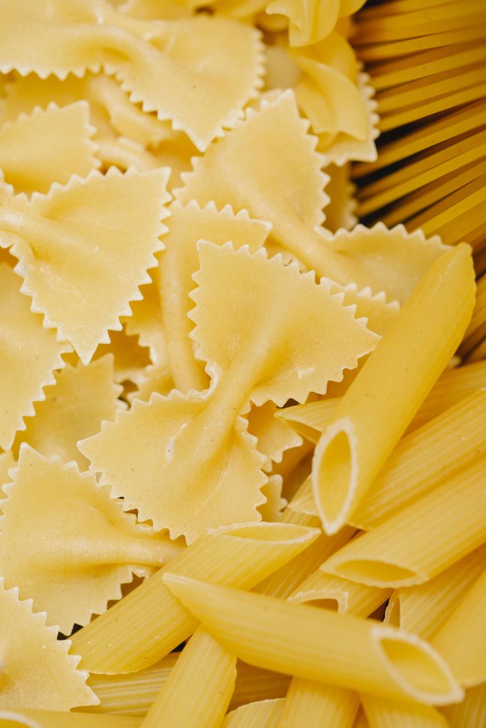 Farfalle pasta as a tagliatelle substitute