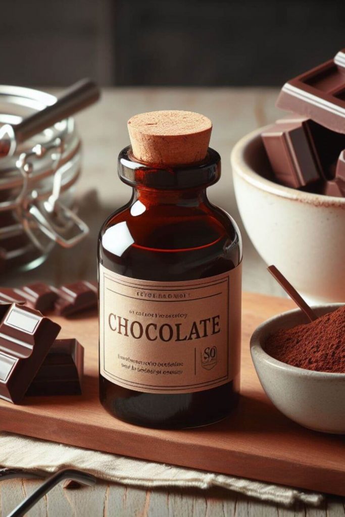 Chocolate extract as a substitute for creme de cacaco.
