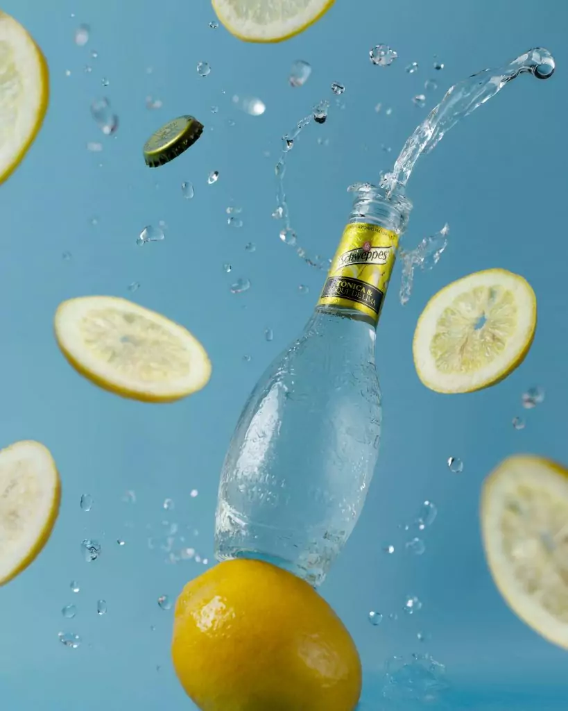 Soda Water and Tonic Water as a substitute for Lillet Blanc.