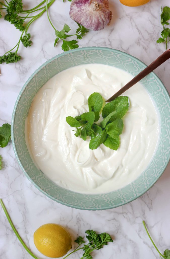 Greek Yogurt as a margarine substitute.