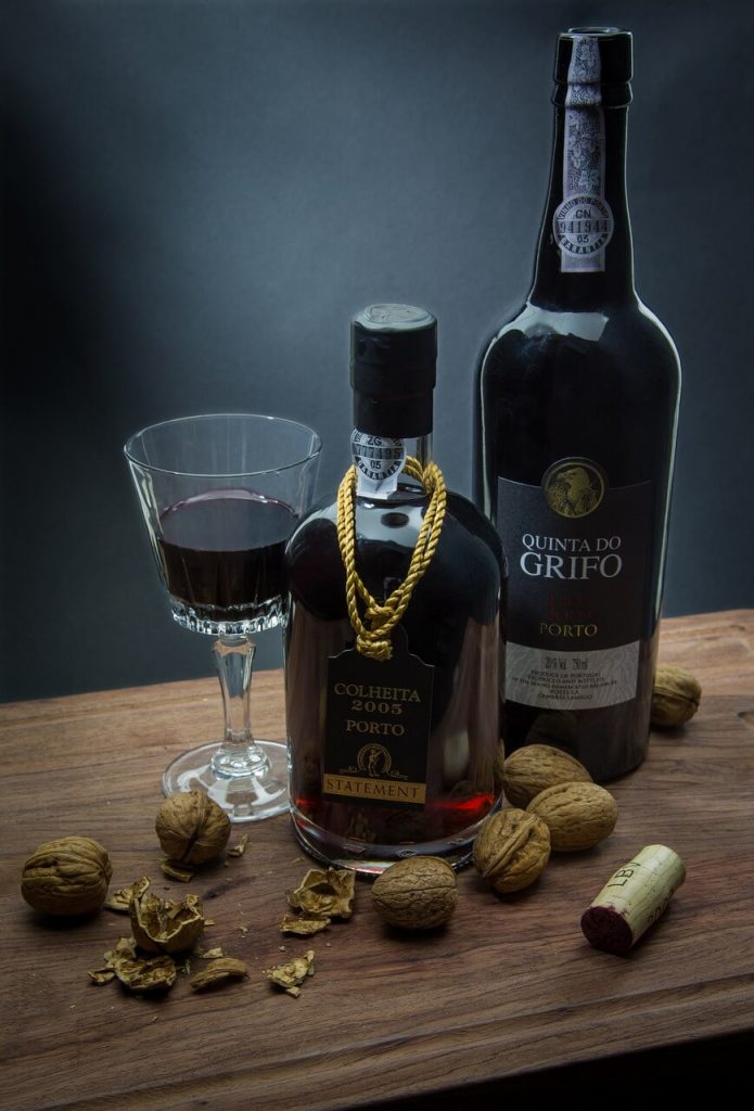 Port wine as a substitute for Madeira.