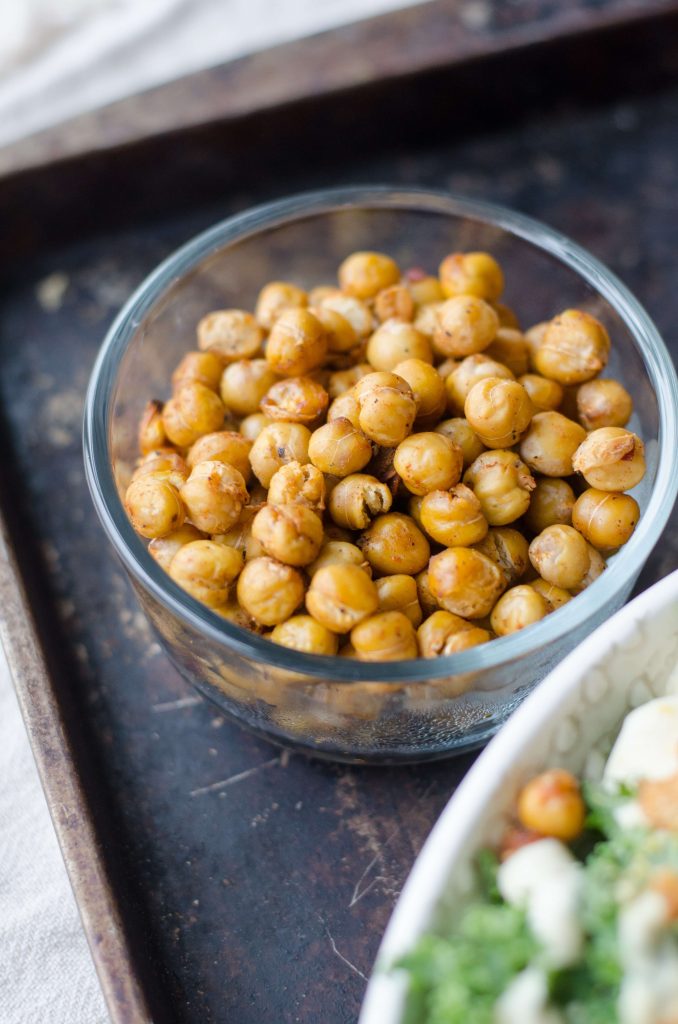 Chickpeas as a substitute to fava beans.