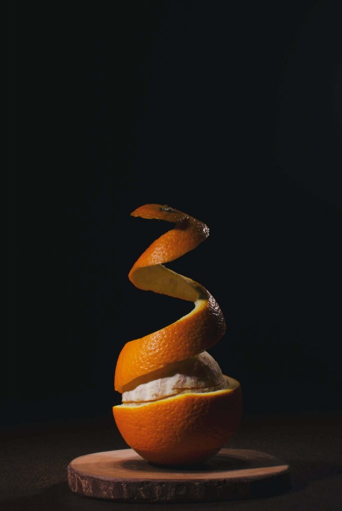Citrus peel as a substitute for pectin.