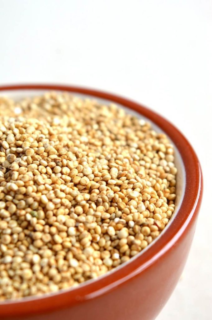 Quinoa as a substitute for orzo.