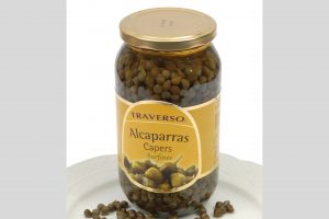 Capers in a jar