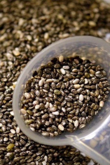 Chia as a substitute for oatmeal in baking.