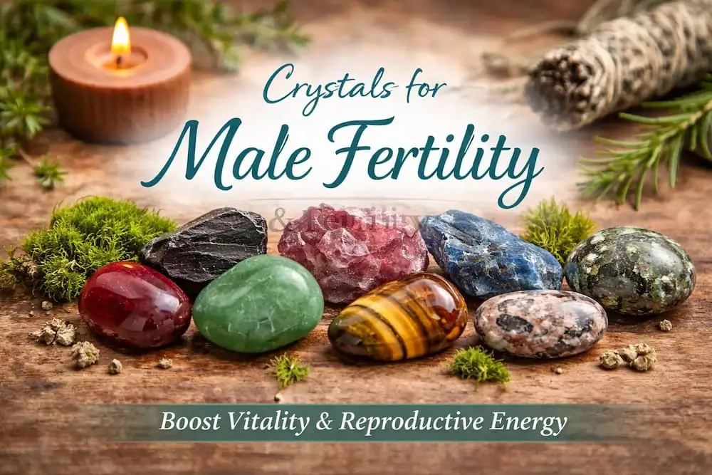 Crystals for Male Fertility