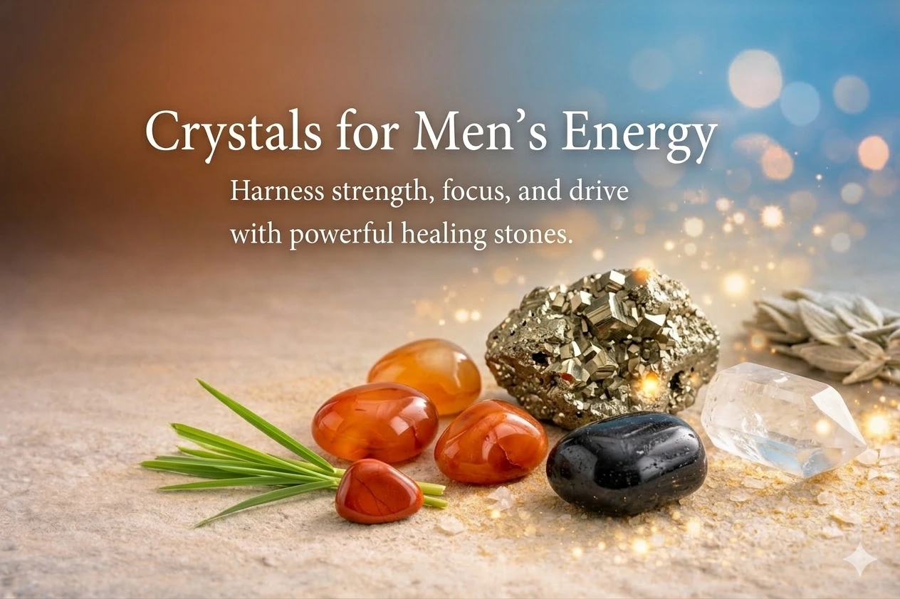 Crystals for Men’s Energy