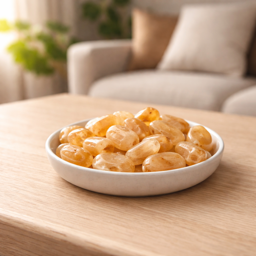 Honey Calcite crystal