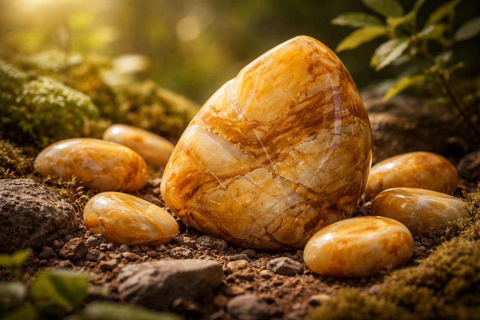 Yellow Jasper Crystal
